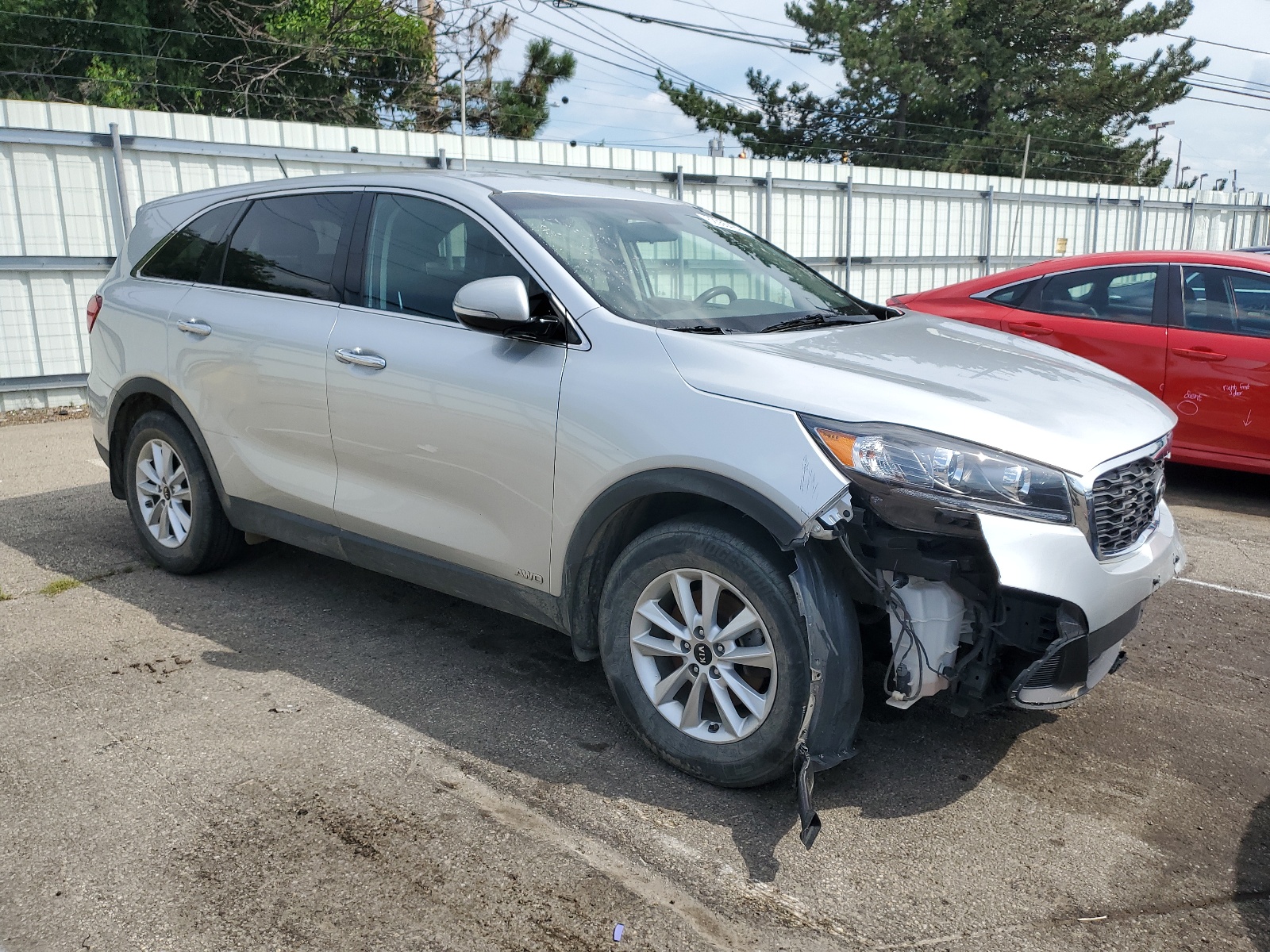 2019 Kia Sorento Lx vin: 5XYPGDA5XKG493274