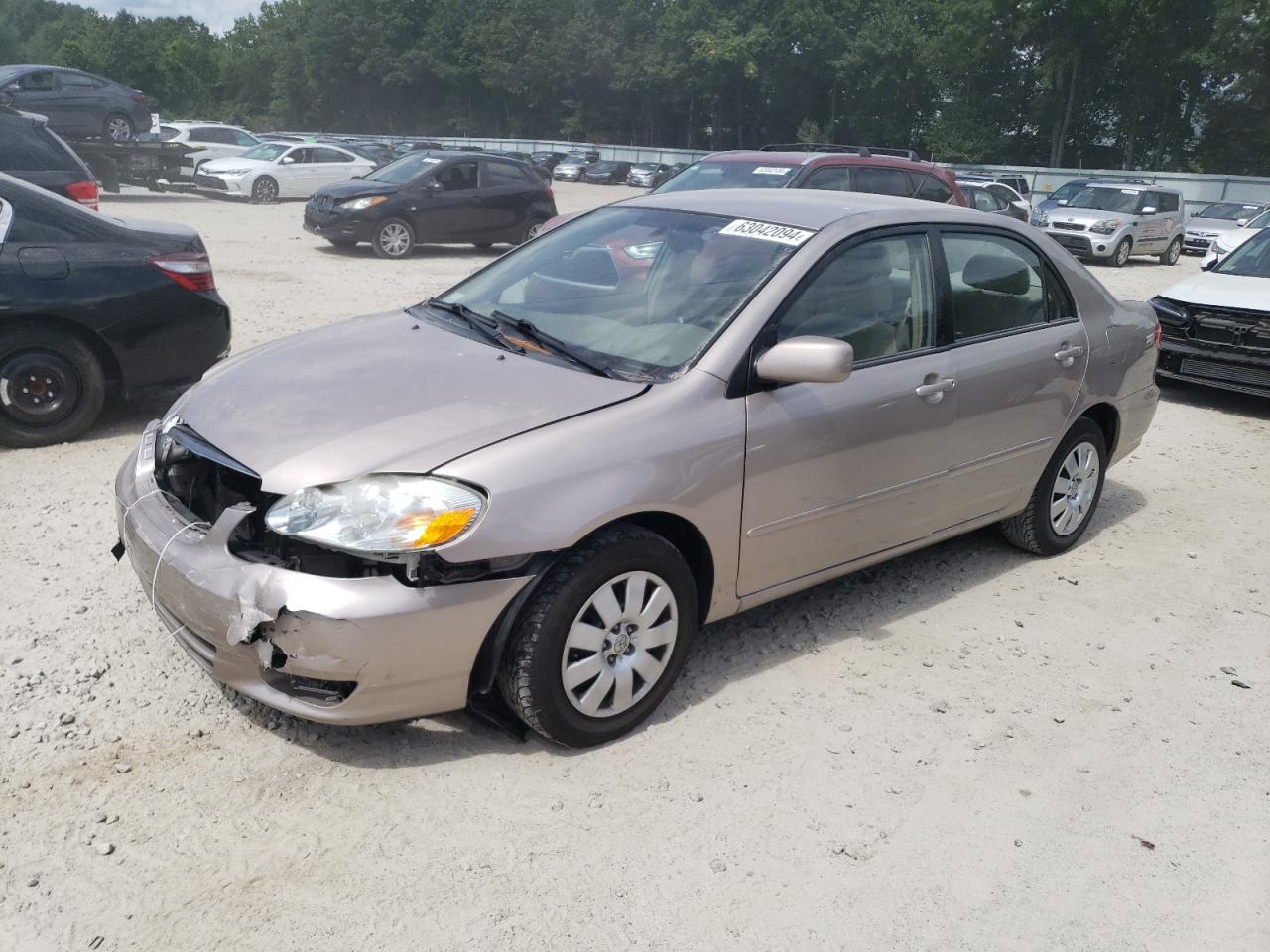 2003 Toyota Corolla Ce VIN: 2T1BR32EX3C042226 Lot: 63042094