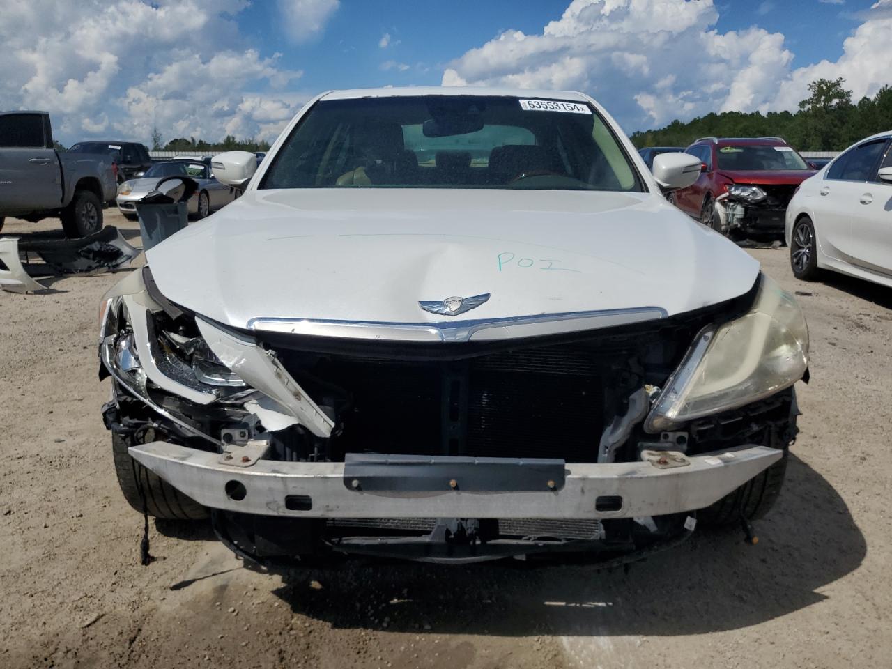 2012 Hyundai Genesis 4.6L VIN: KMHGC4DFXCU198865 Lot: 63553154