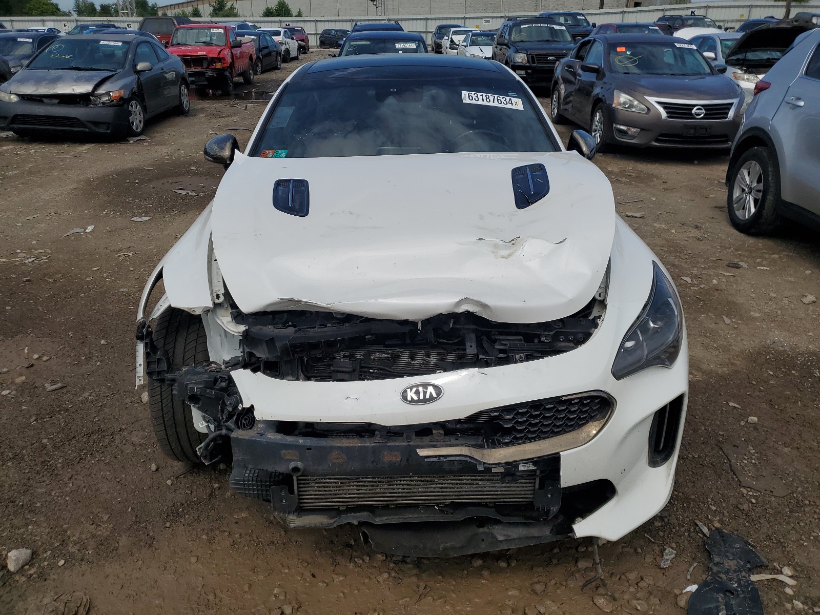 2019 Kia Stinger Gt1 vin: KNAE45LC3K6042740