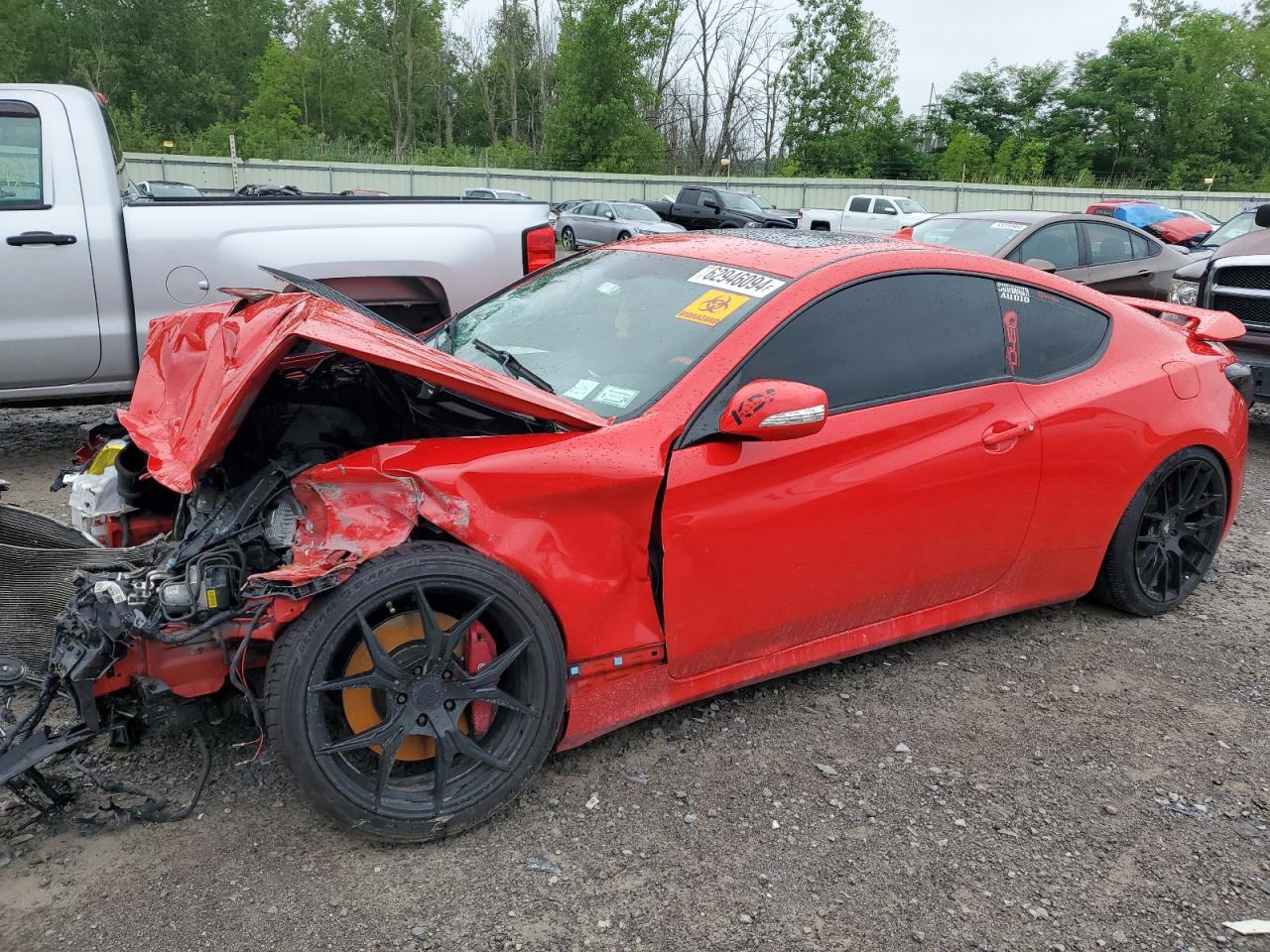 2015 Hyundai Genesis Coupe 3.8L VIN: KMHHU6KJ1FU128602 Lot: 62946094
