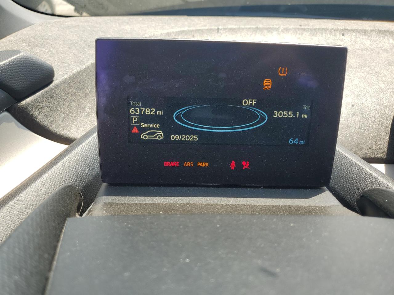 2017 BMW I3 Bev VIN: WBY1Z6C31H7A39834 Lot: 64507734