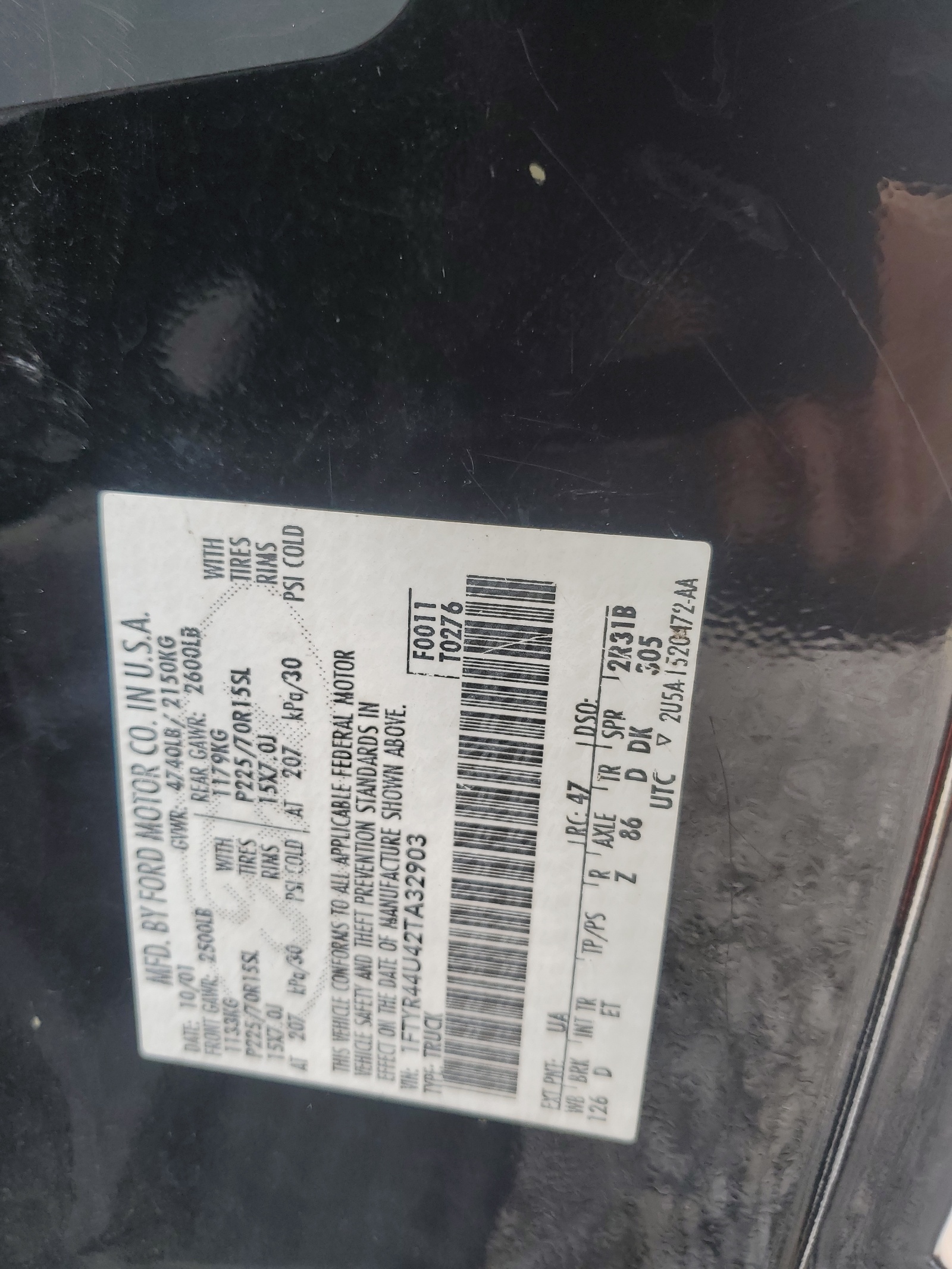 1FTYR44U42TA32903 2002 Ford Ranger Super Cab