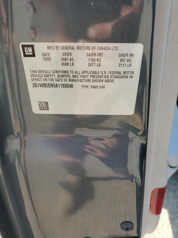 2010 Chevrolet Impala Lt VIN: 2G1WB5EN9A1180048 Lot: 64762894