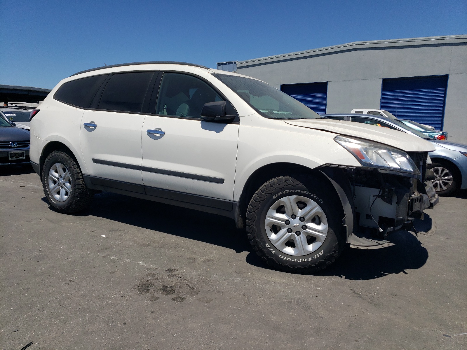 1GNKRFED3FJ244183 2015 Chevrolet Traverse Ls