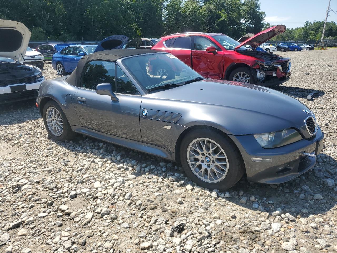 2000 BMW Z3 2.8 VIN: 4USCH3343YLF70684 Lot: 62829884