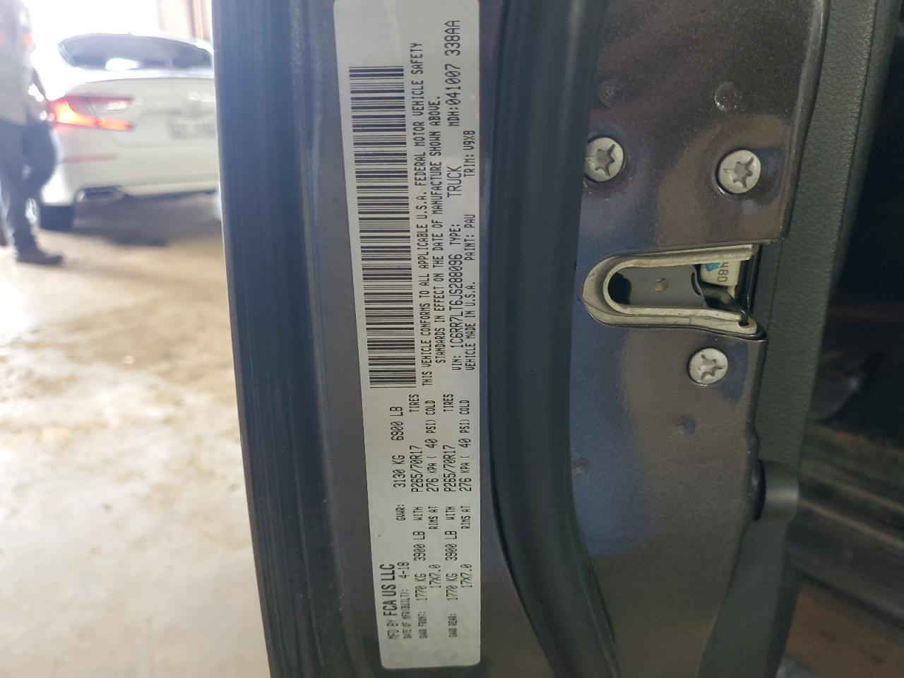 2018 Ram 1500 Slt VIN: 1C6RR7LT6JS288096 Lot: 64242234