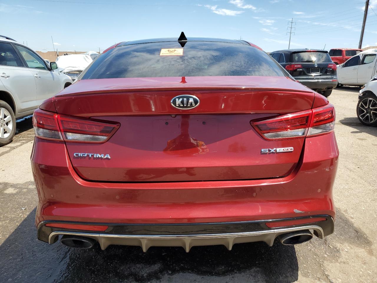 5XXGW4L2XJG236107 2018 Kia Optima Sx