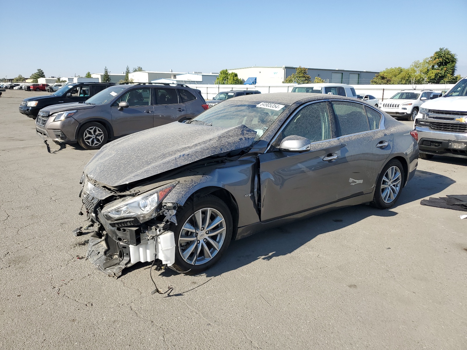 2014 Infiniti Q50 Hybrid Premium vin: JN1AV7AP4EM691904