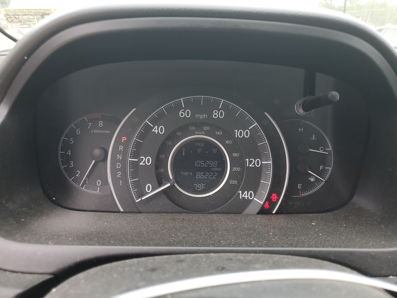 2HKRM4H36EH621433 2014 Honda Cr-V Lx