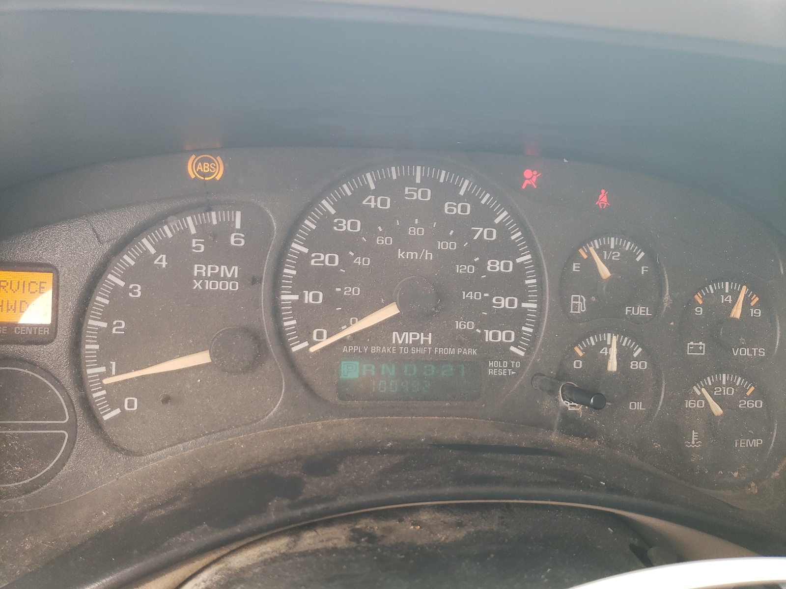 1GNEK13T31R214562 2001 Chevrolet Tahoe K1500