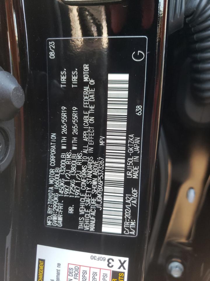 JTJGM7BX6P5373267 2023 Lexus Gx 460 Luxury