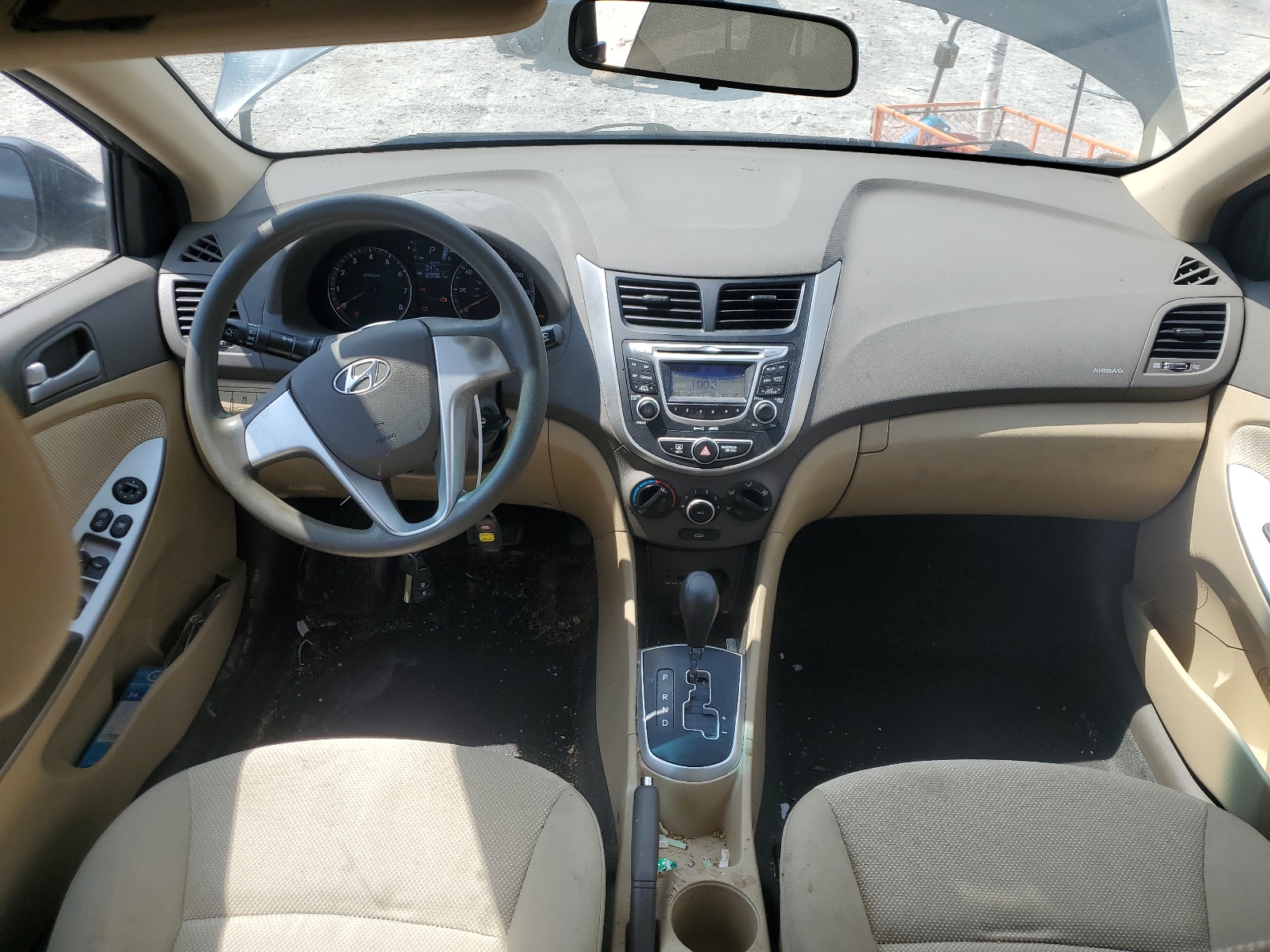 KMHCT4AE5DU393834 2013 Hyundai Accent Gls