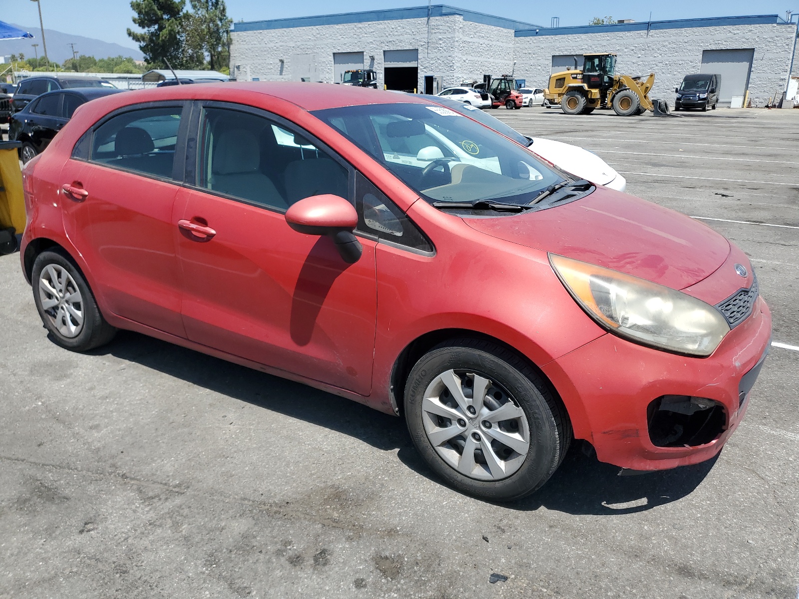 2013 Kia Rio Lx vin: KNADM5A35D6111073