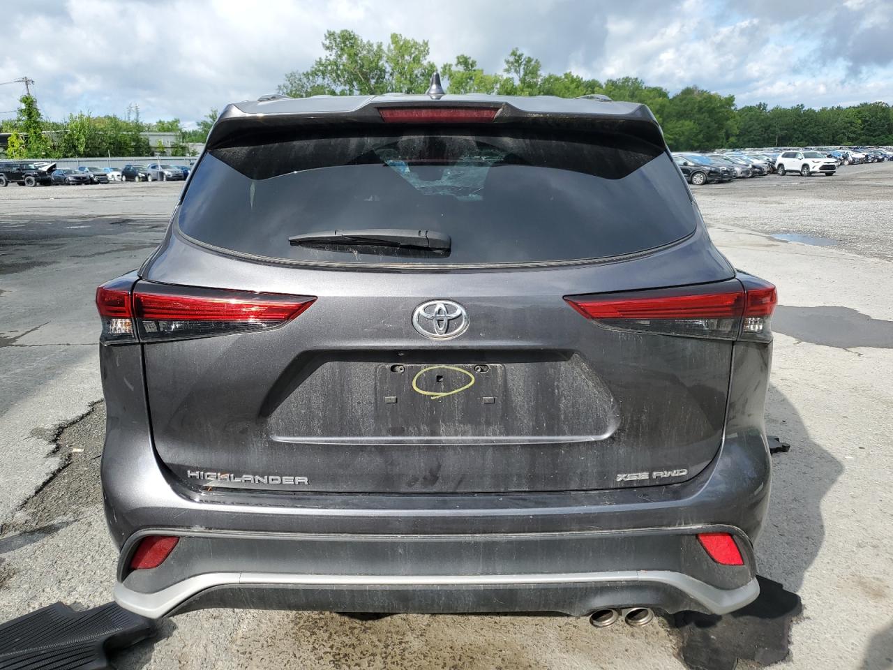 2022 Toyota Highlander Xse VIN: 5TDLZRBHXNS221815 Lot: 62248014