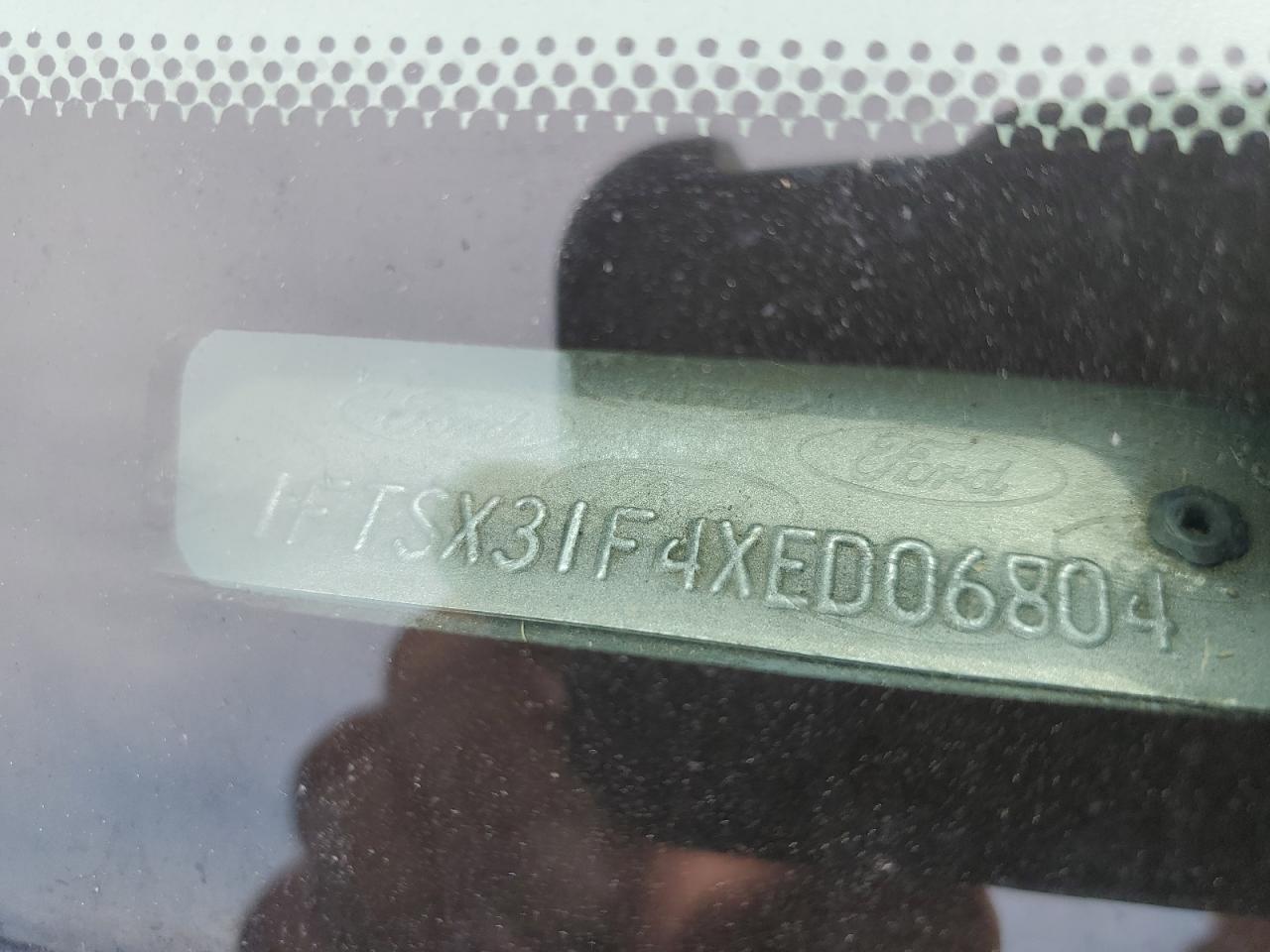 1999 Ford F350 Srw Super Duty VIN: 1FTSX31F4XED06804 Lot: 76135733