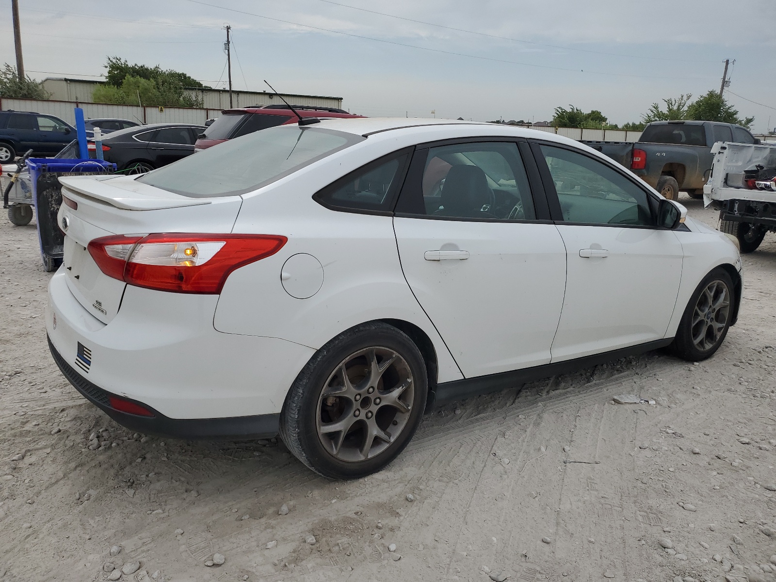 2014 Ford Focus Se vin: 1FADP3F2XEL455523