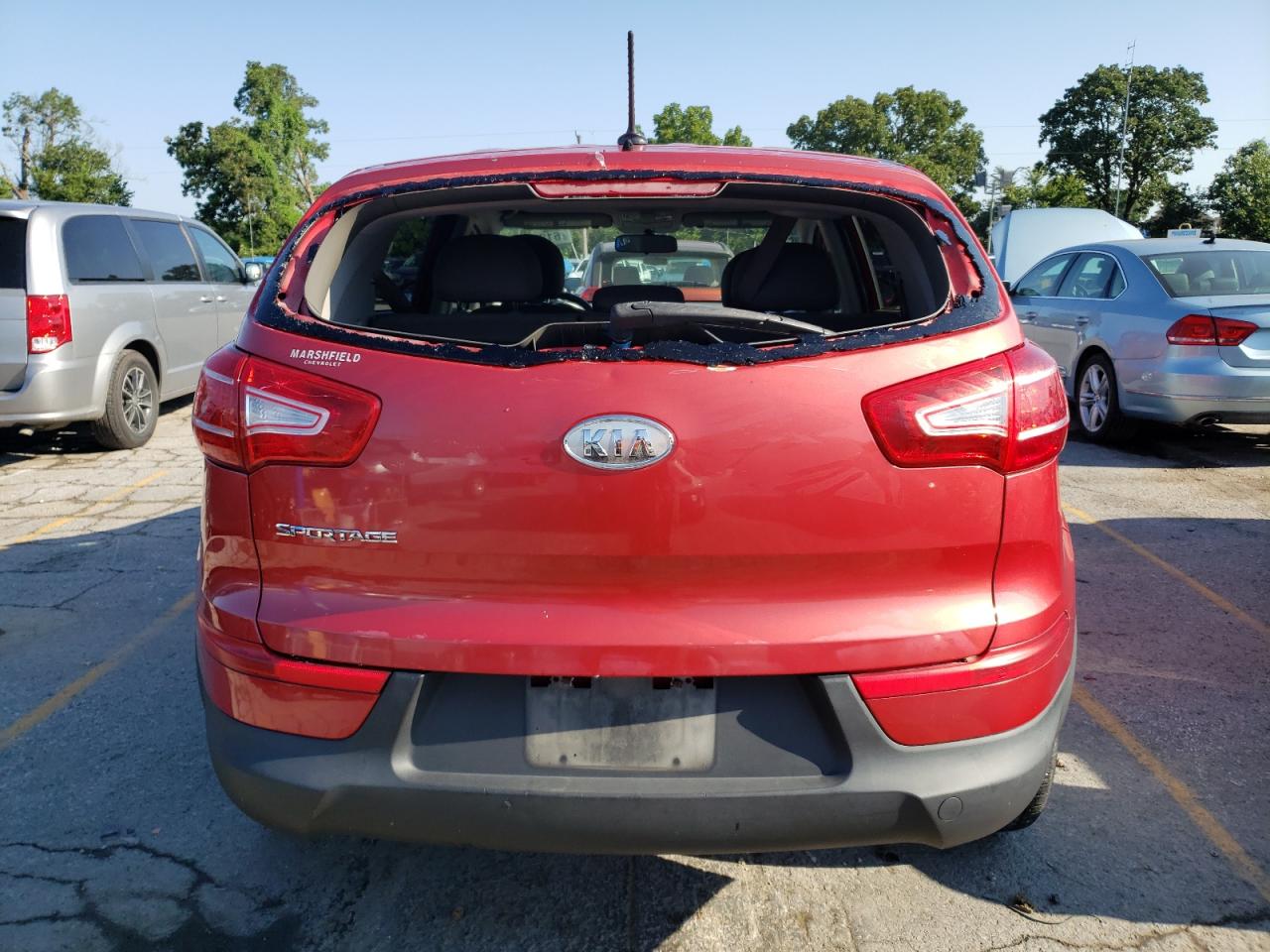 2012 Kia Sportage Base VIN: KNDPB3A26C7341151 Lot: 61874284