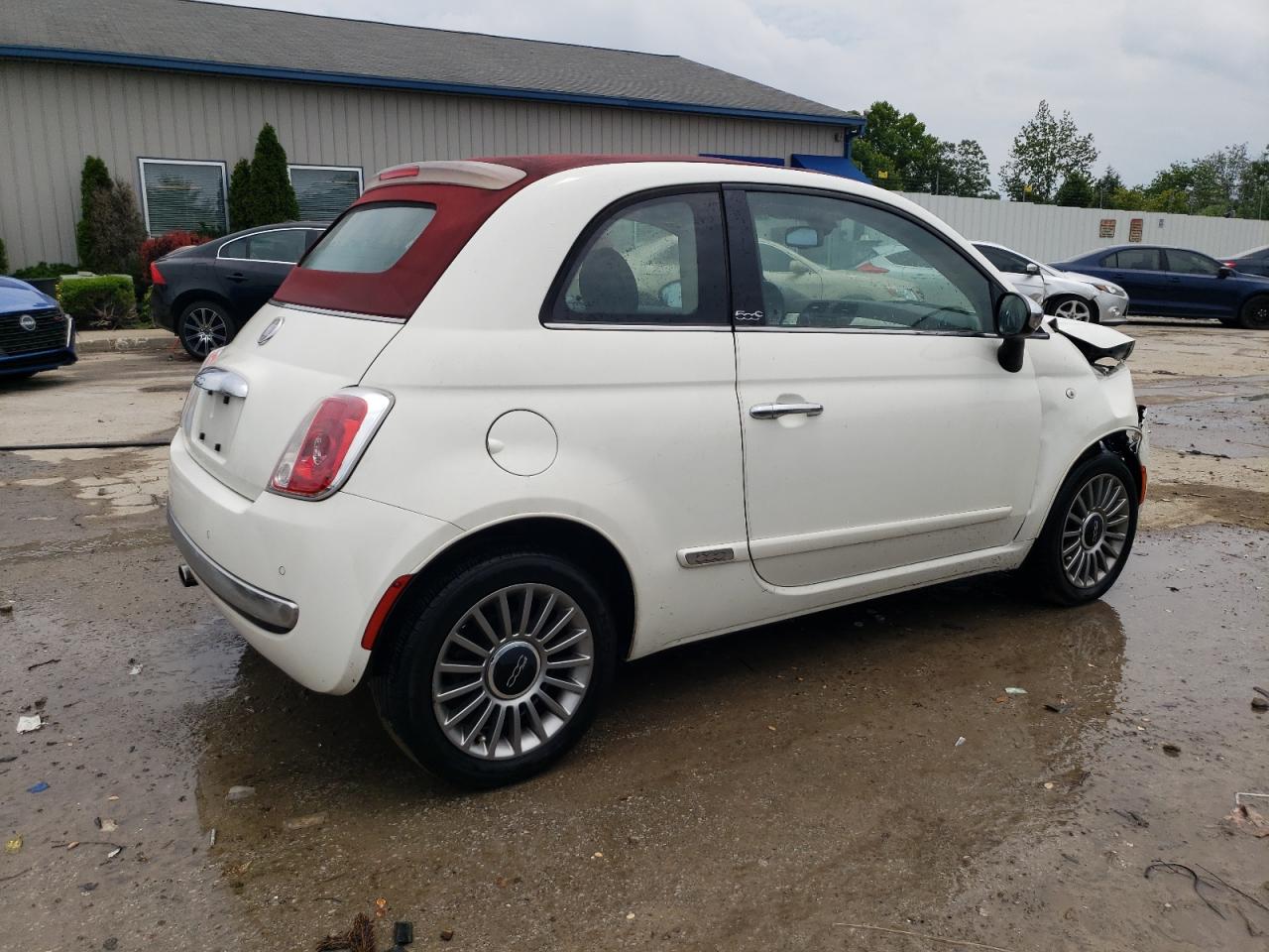 2013 Fiat 500 Lounge VIN: 3C3CFFER2DT553591 Lot: 62287104