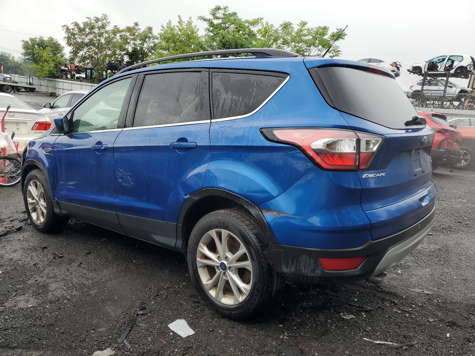 2018 Ford Escape Se vin: 1FMCU9GD3JUC13089