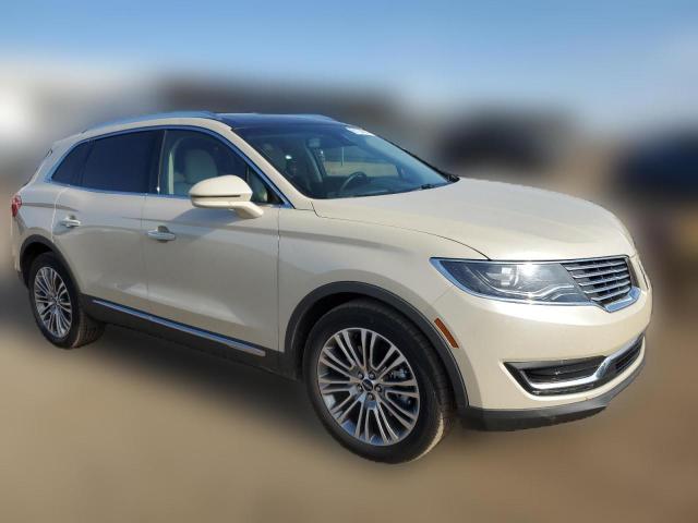  LINCOLN MKX 2018 Кремовый