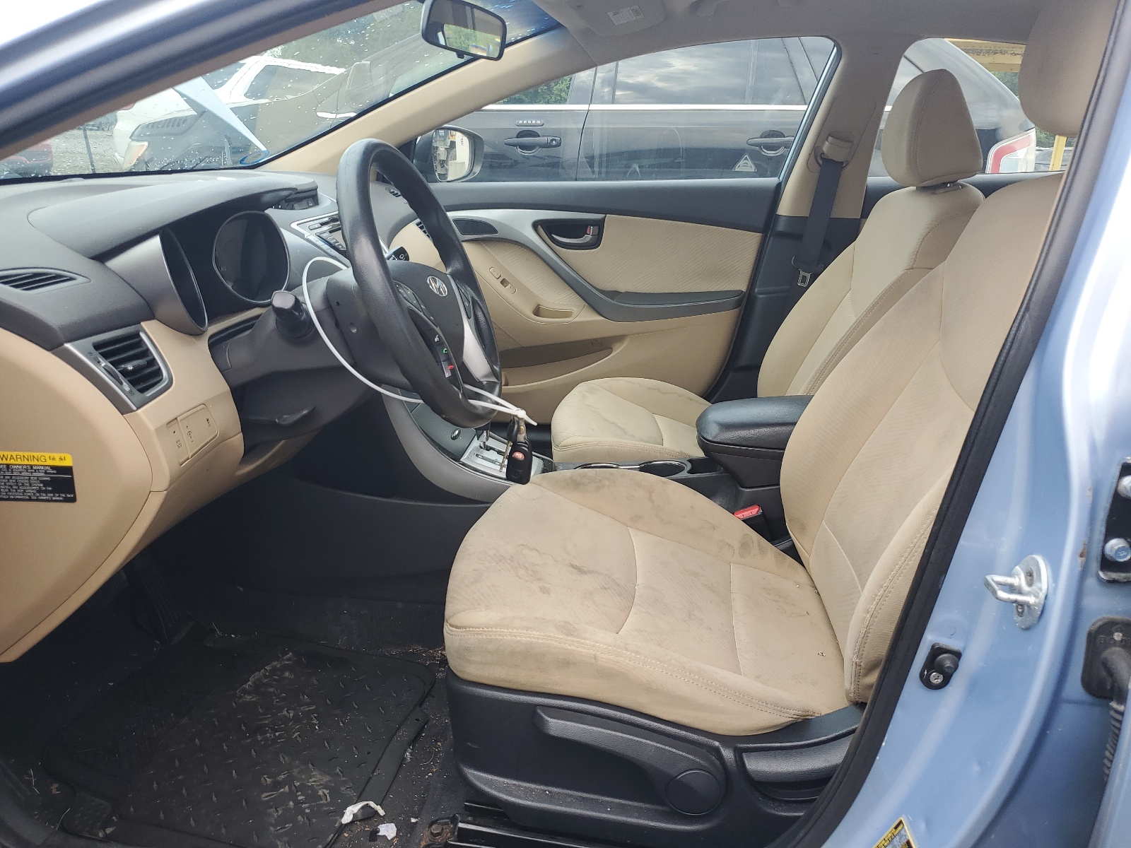 KMHDH4AE2CU382973 2012 Hyundai Elantra Gls