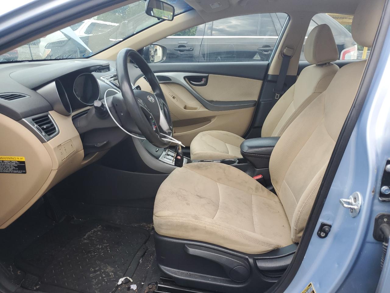 2012 Hyundai Elantra Gls VIN: KMHDH4AE2CU382973 Lot: 62086584