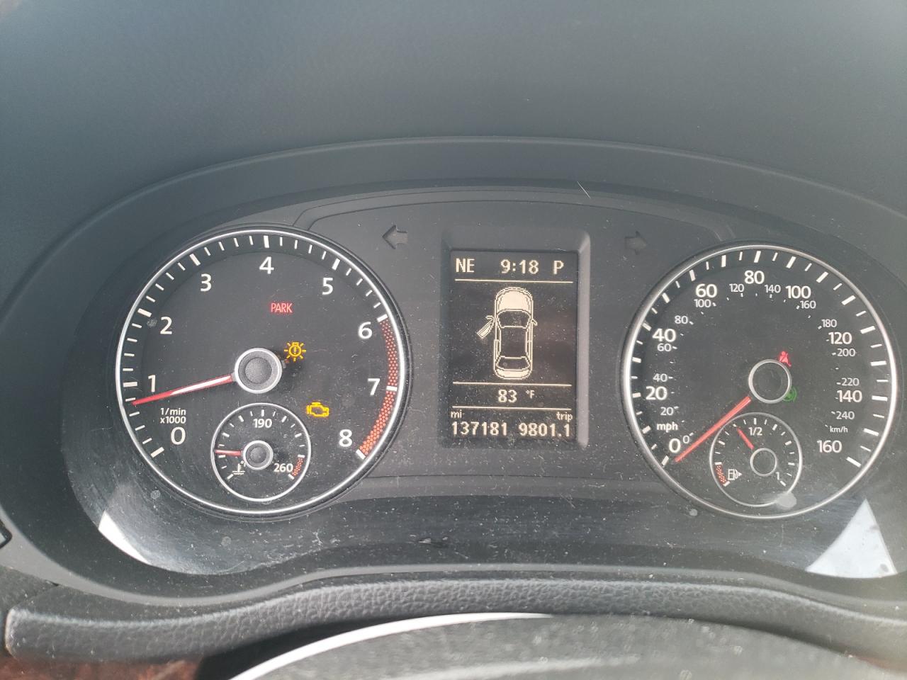 2013 Volkswagen Passat Sel VIN: 1VWCP7A36DC054382 Lot: 63277834