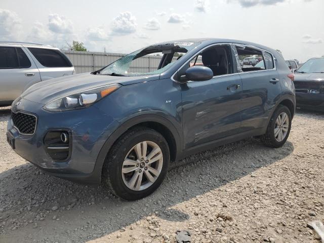  KIA SPORTAGE 2018 Синий