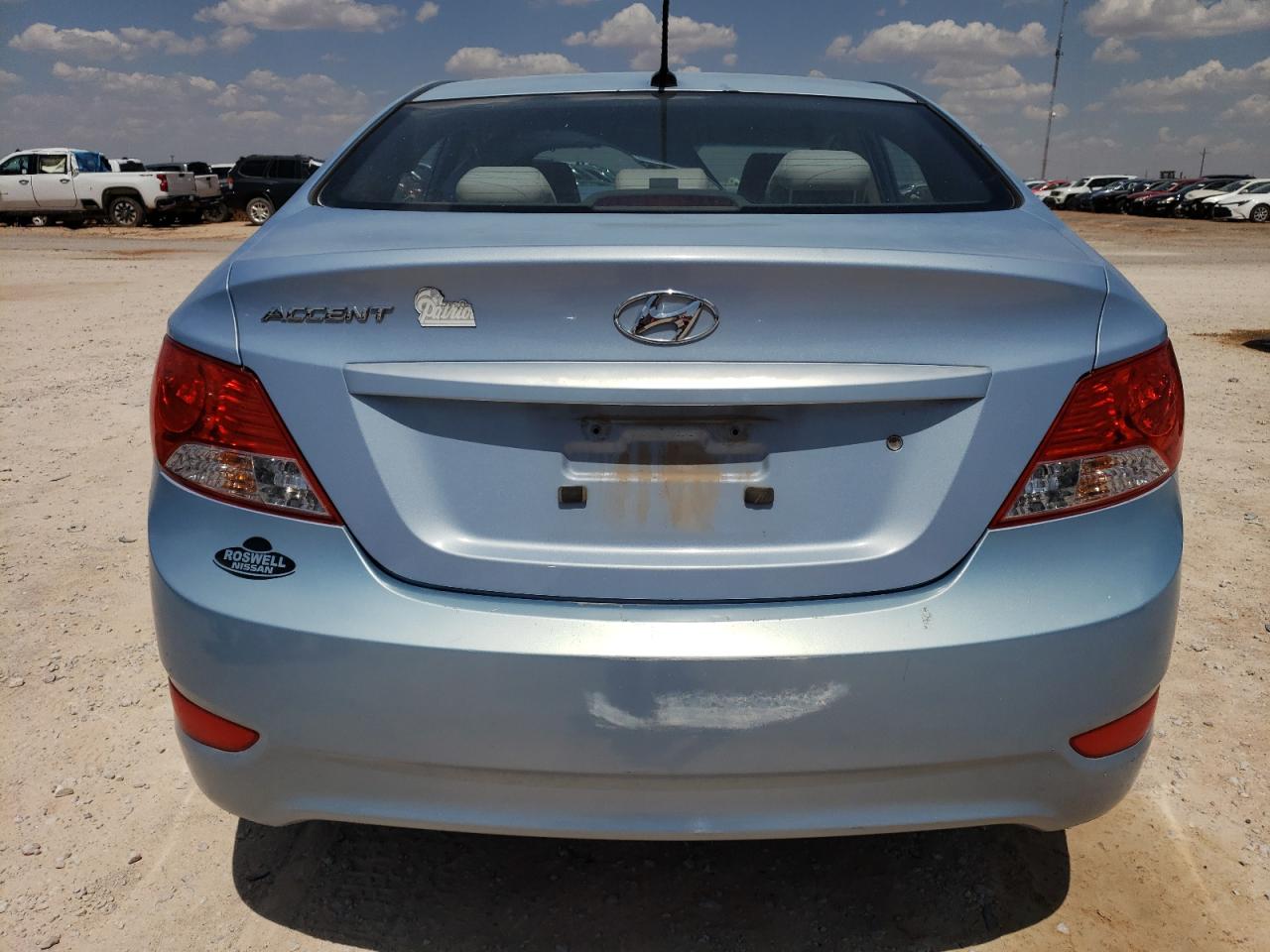 2013 Hyundai Accent Gls VIN: KMHCT4AE4DU334239 Lot: 62694154