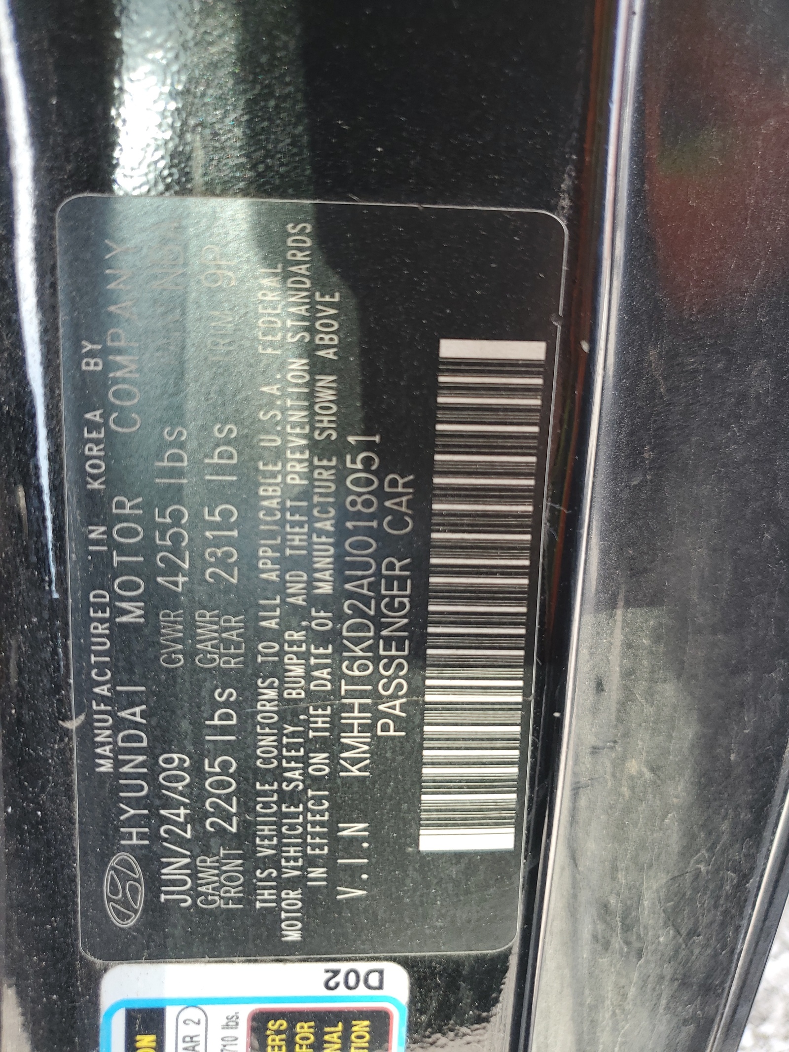 KMHHT6KD2AU018051 2010 Hyundai Genesis Coupe 2.0T