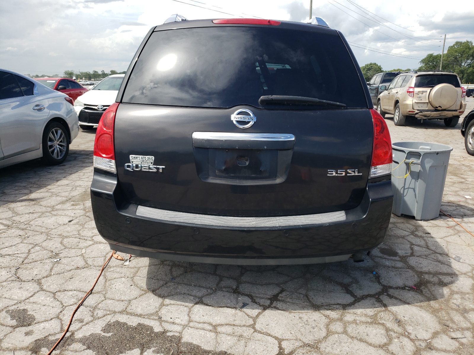 5N1BV28U77N135790 2007 Nissan Quest S