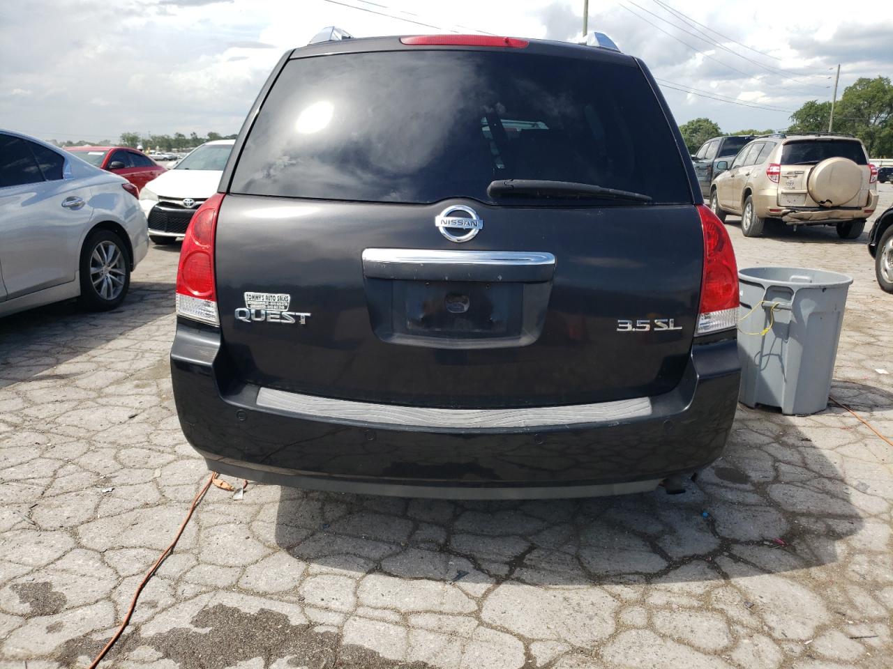 2007 Nissan Quest S VIN: 5N1BV28U77N135790 Lot: 62289724