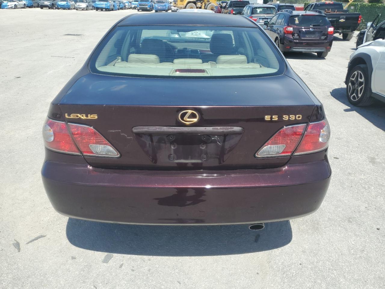 2004 Lexus Es 330 VIN: JTHBA30G045009552 Lot: 63935934