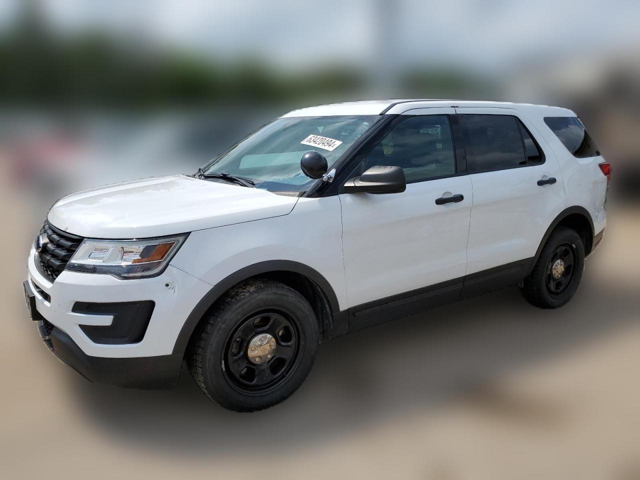 2019 Ford Explorer Police Interceptor VIN: 1FM5K8AR6KGA31660 Lot: 63420494