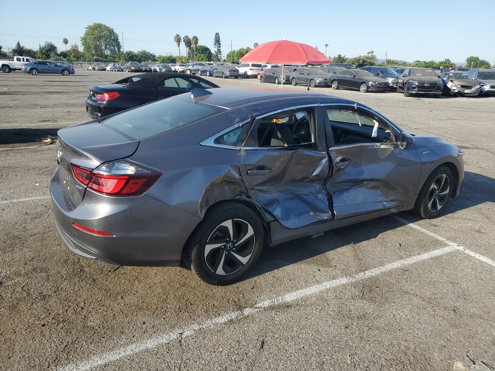 2021 Honda Insight Ex vin: 19XZE4F50ME011418