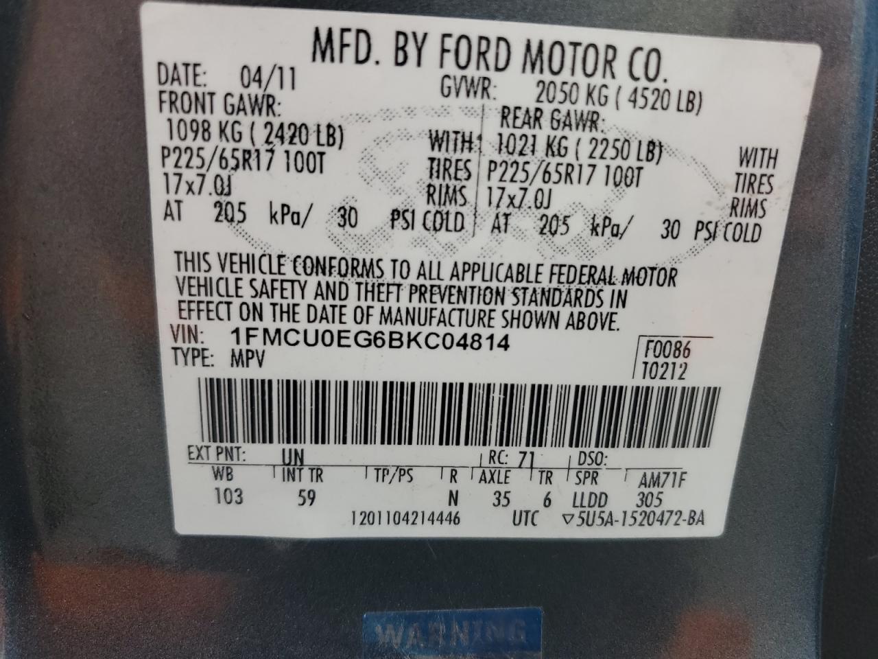 2011 Ford Escape - Image 15
