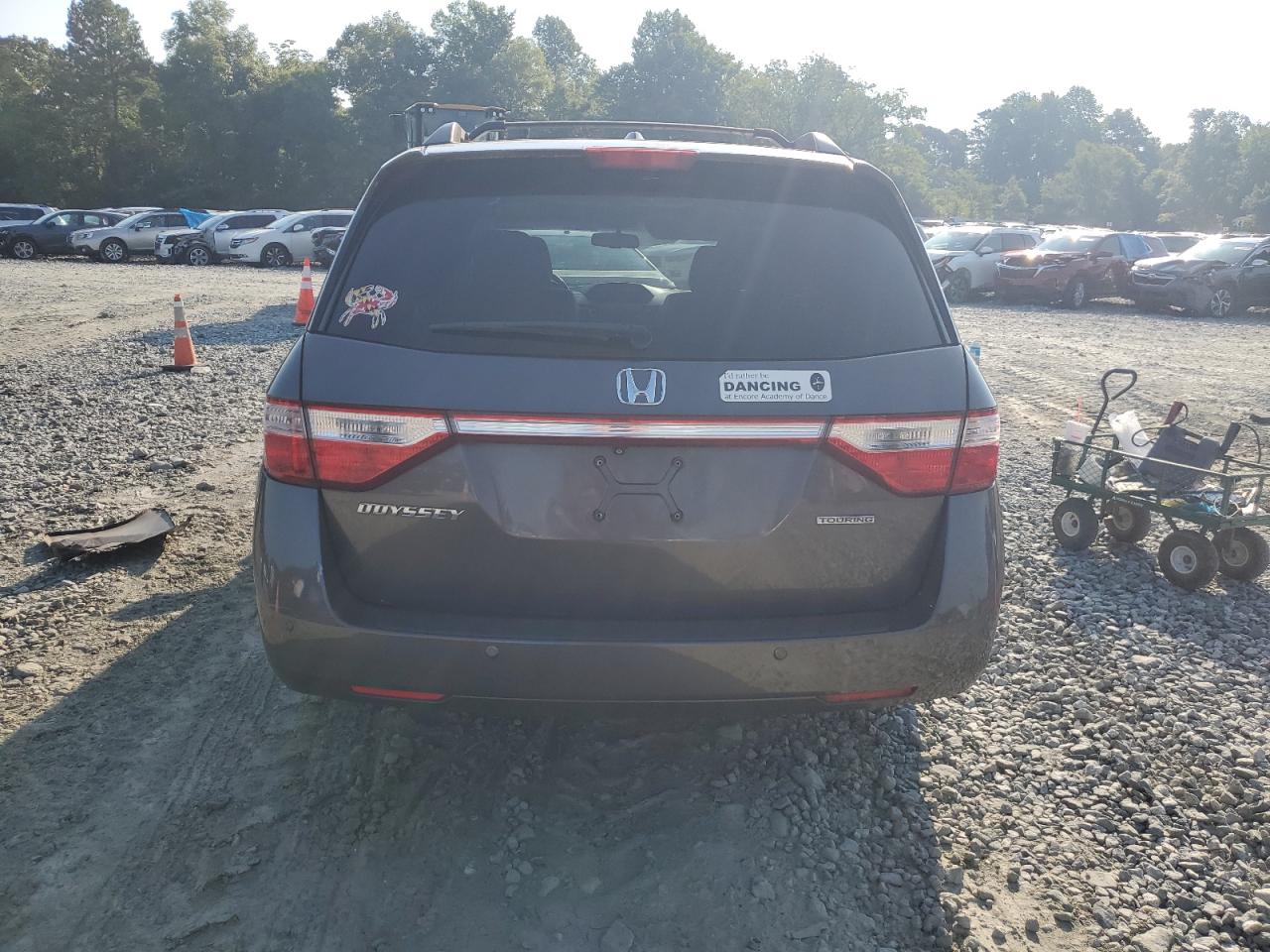 2012 Honda Odyssey Touring VIN: 5FNRL5H93CB058463 Lot: 62930634