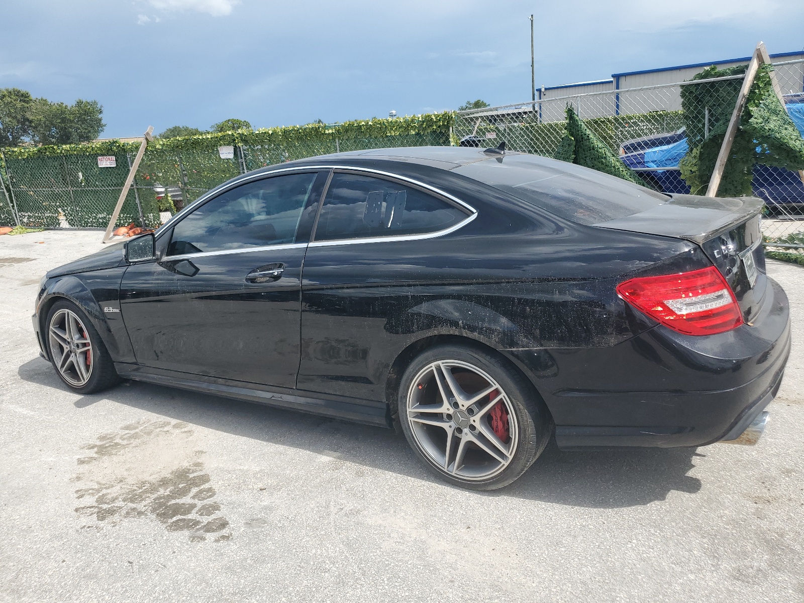 2012 Mercedes-Benz C 63 Amg vin: WDDGJ7HB3CF798933