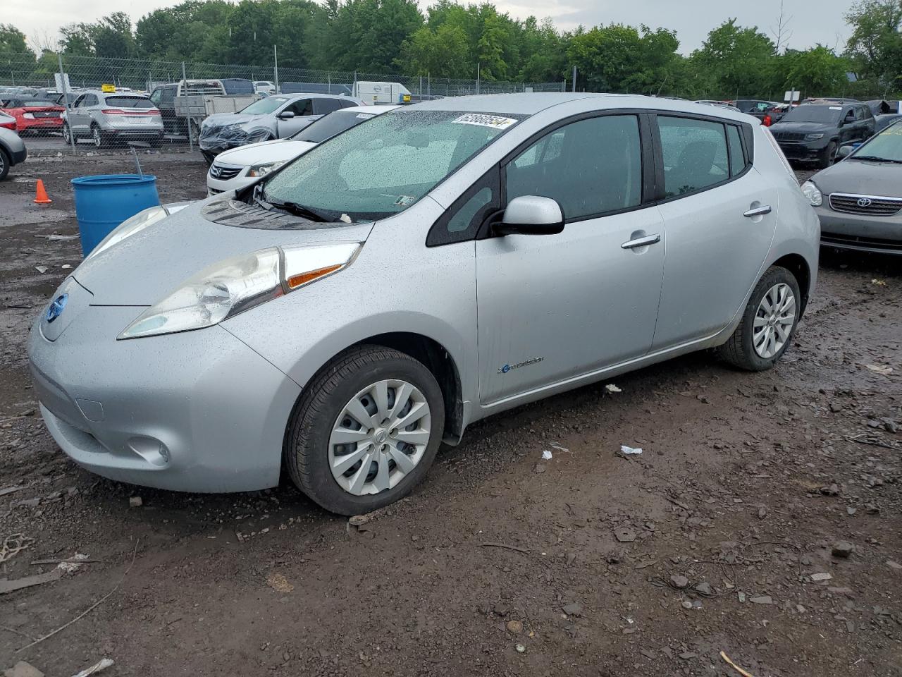 2015 Nissan Leaf S VIN: 1N4AZ0CP5FC321189 Lot: 62860554
