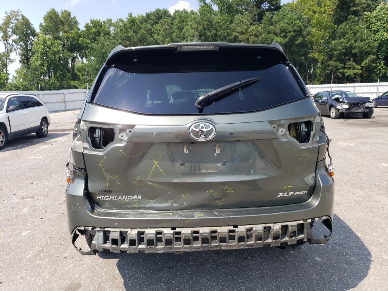 2015 Toyota Highlander Xle VIN: 5TDJKRFHXFS208960 Lot: 65202454