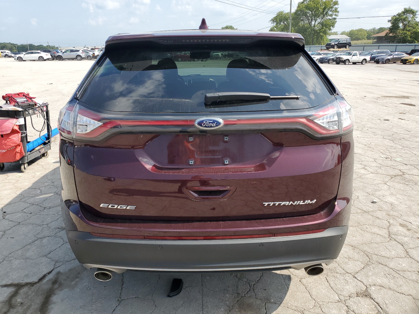 2FMPK3K80JBC47236 2018 Ford Edge Titanium