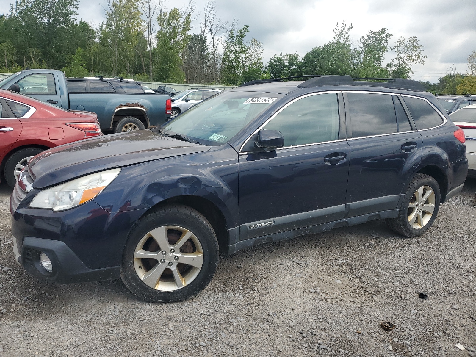 2013 Subaru Outback 2.5I Limited vin: 4S4BRBKC6D3325222