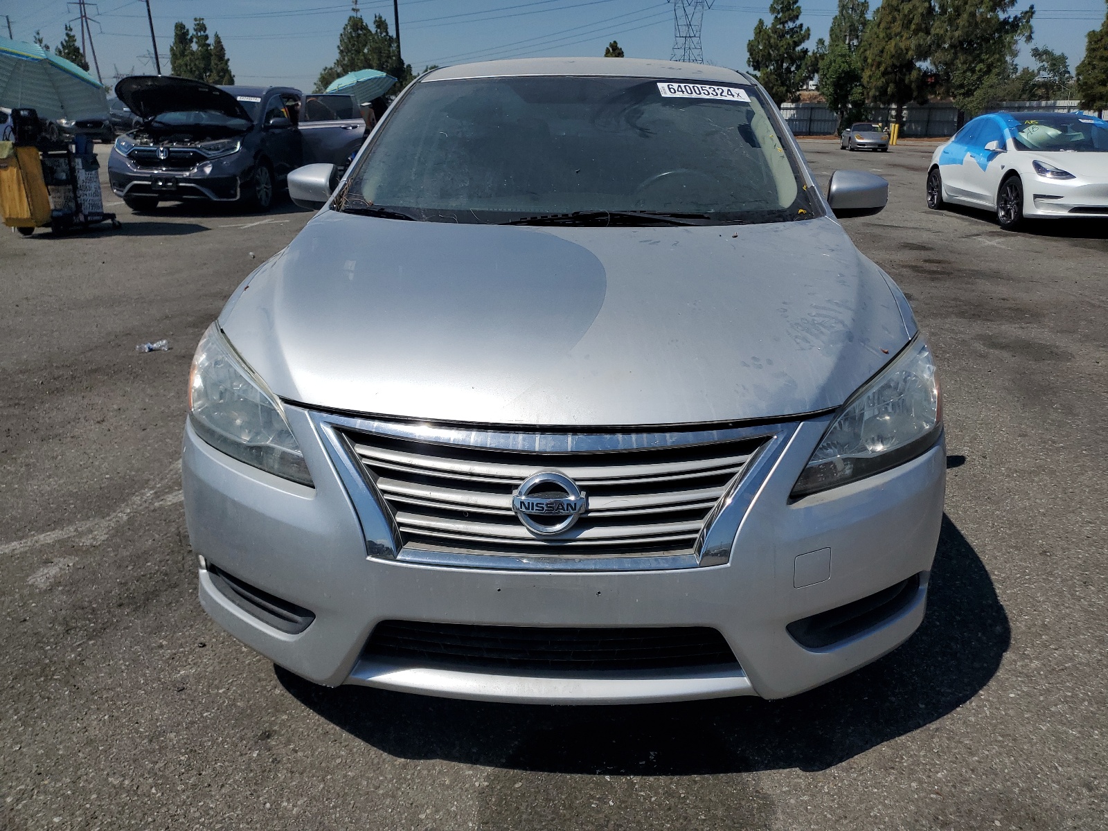 2015 Nissan Sentra S vin: 3N1AB7AP1FY262646