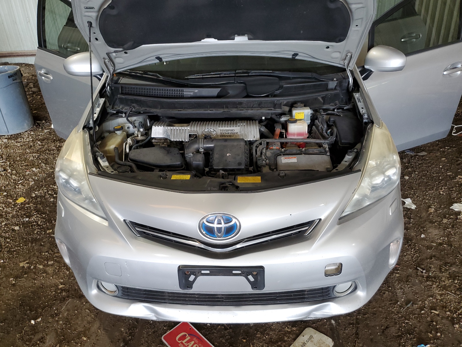 2012 Toyota Prius V vin: JTDZN3EU9C3034608