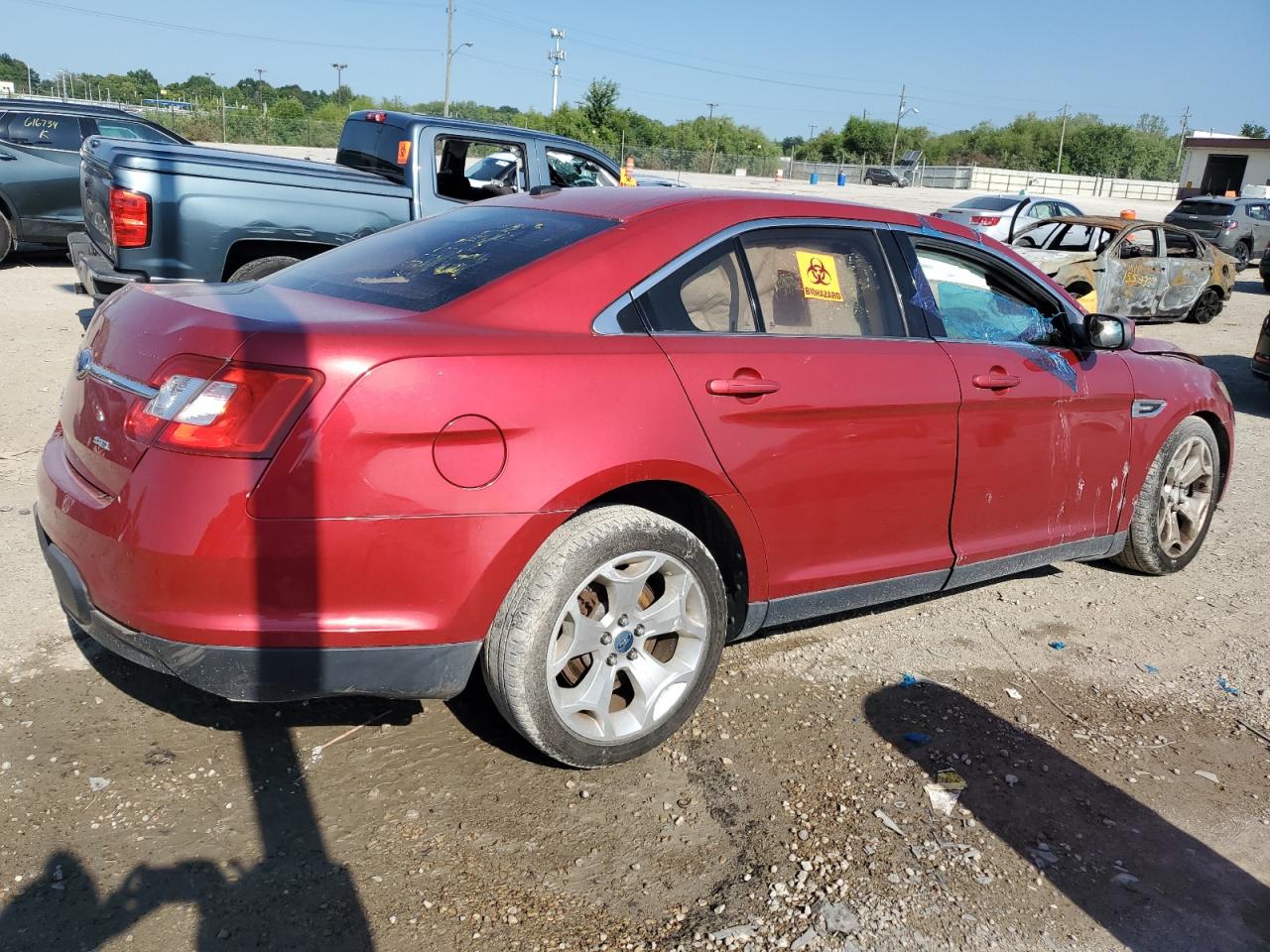 2010 Ford Taurus Sel VIN: 1FAHP2EW8AG123339 Lot: 63767624