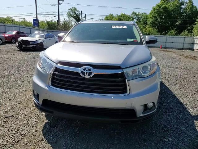 2015 Toyota Highlander Xle VIN: 5TDJKRFH9FS096717 Lot: 63347424