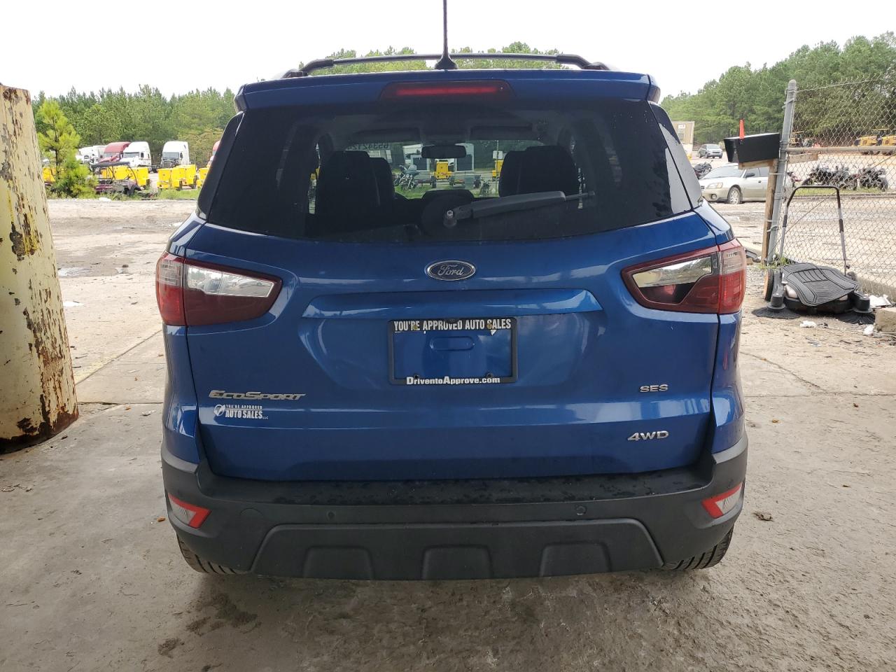 2018 Ford Ecosport Ses VIN: MAJ6P1CL5JC165601 Lot: 65342124