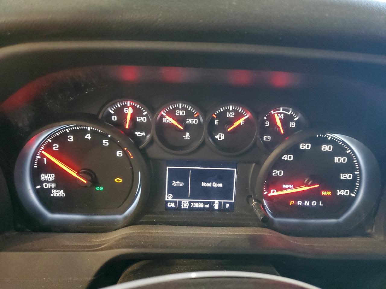 2021 Chevrolet Silverado K1500 Custom VIN: 1GCPYBEK9MZ396847 Lot: 64098464