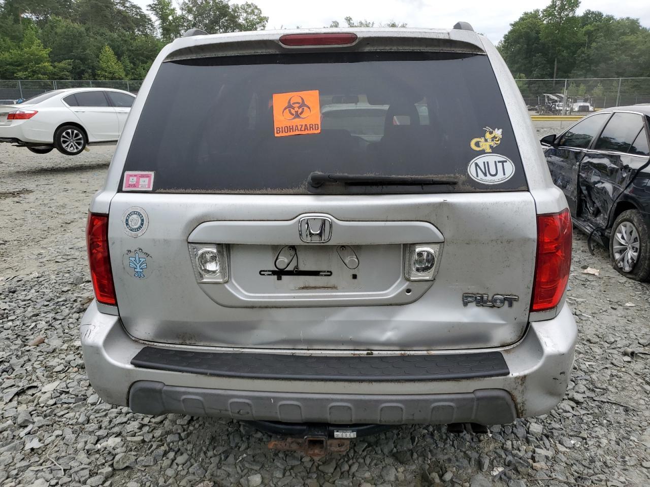 2005 Honda Pilot Exl VIN: 5FNYF18515B054505 Lot: 64157604